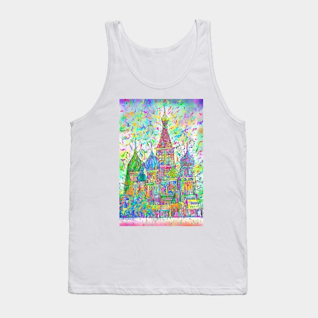 KREMLIN - watercolor and inks painting Tank Top by lautir